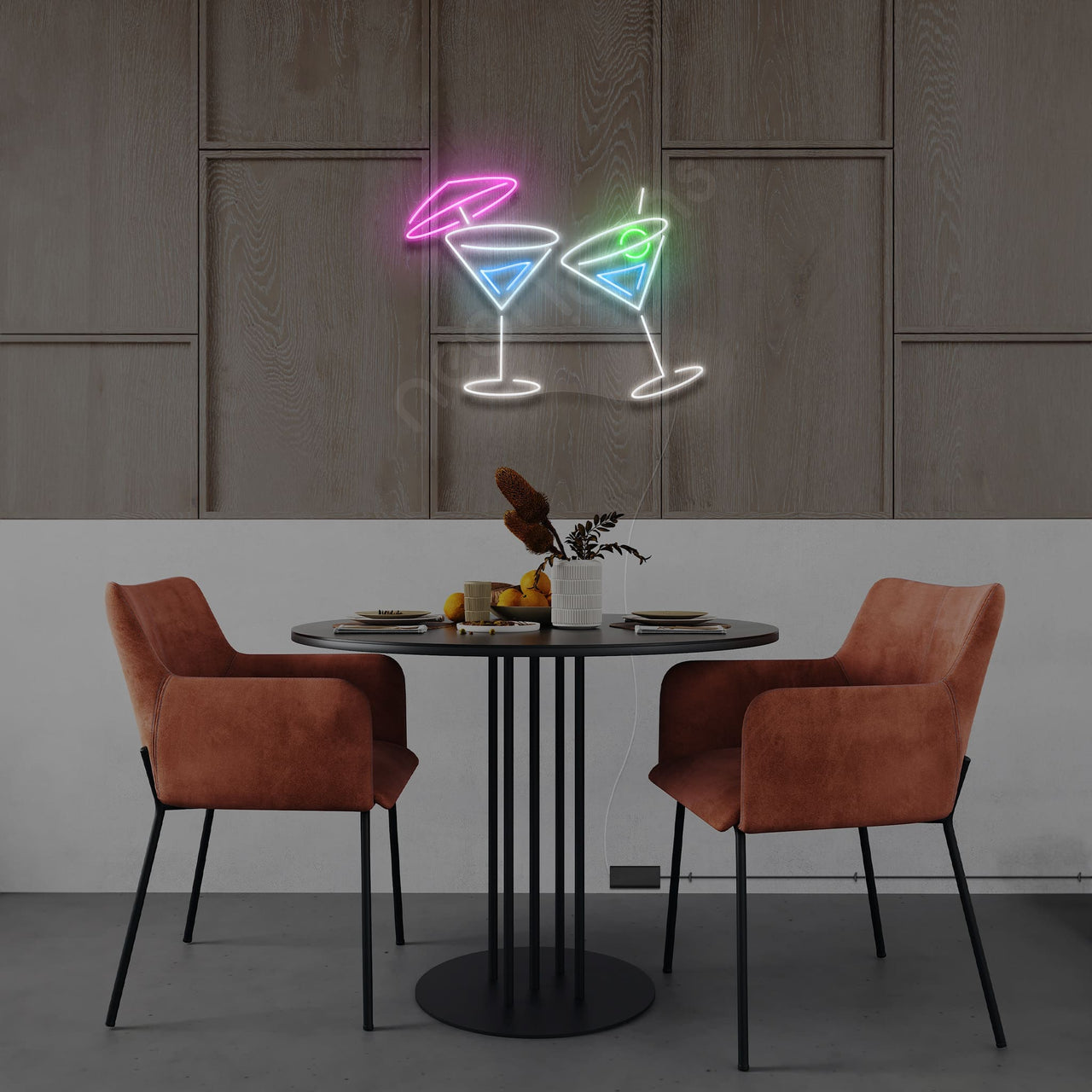 "Clink " Neon Sign by Neon Icons