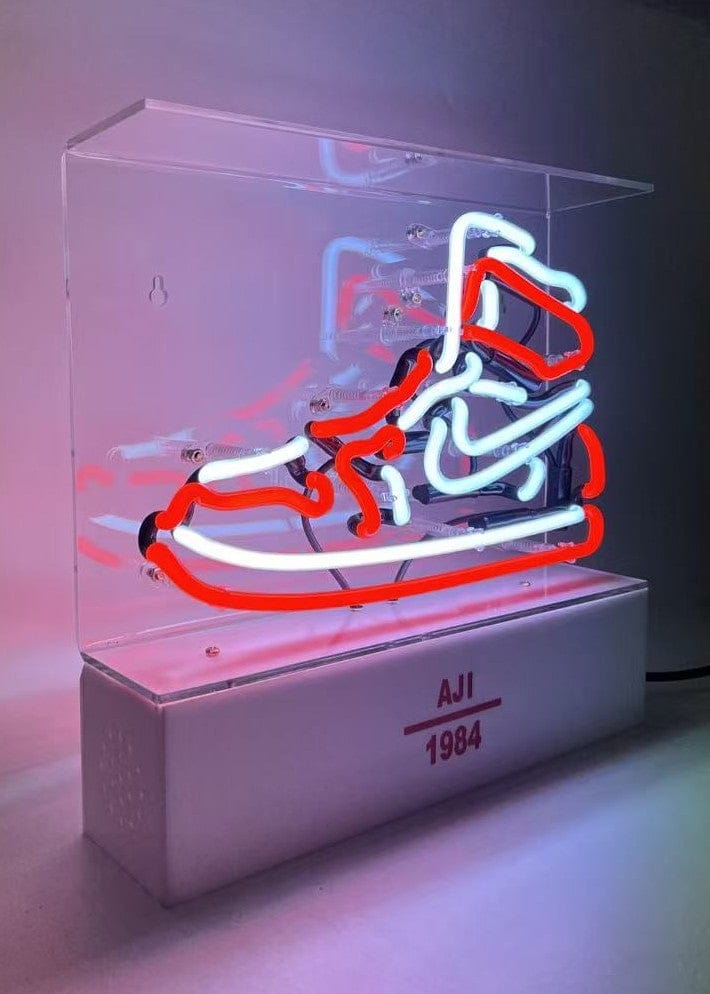 "Air Jordan 1 (1984)" Glass Neon by Neon Icons