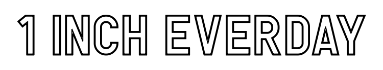 Custom Neon: 1 INCH EVERDAY by Neon Icons