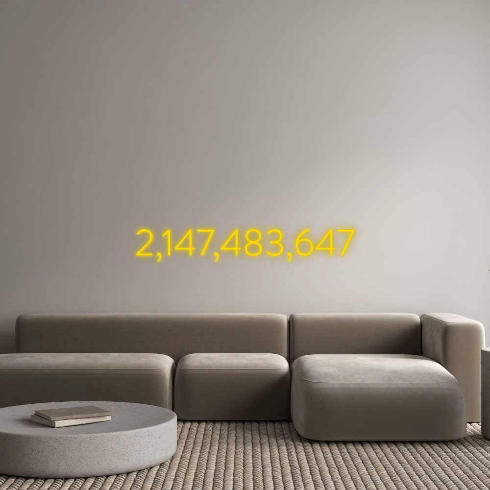 Custom Neon: 2,147,483,647 by Neon Icons