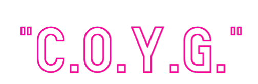 Custom Neon: "C.O.Y.G." by Neon Icons