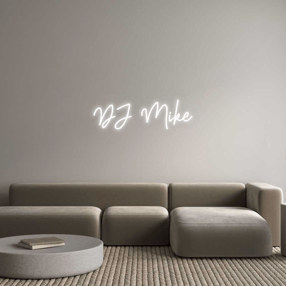 Custom Neon: DJ Mike by Neon Icons