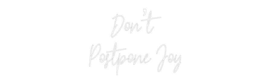Custom Neon: Don’t
Postpo... by Neon Icons