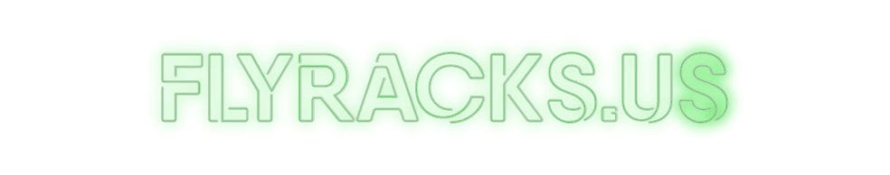 Custom Neon: FLYRACKS.US by Neon Icons