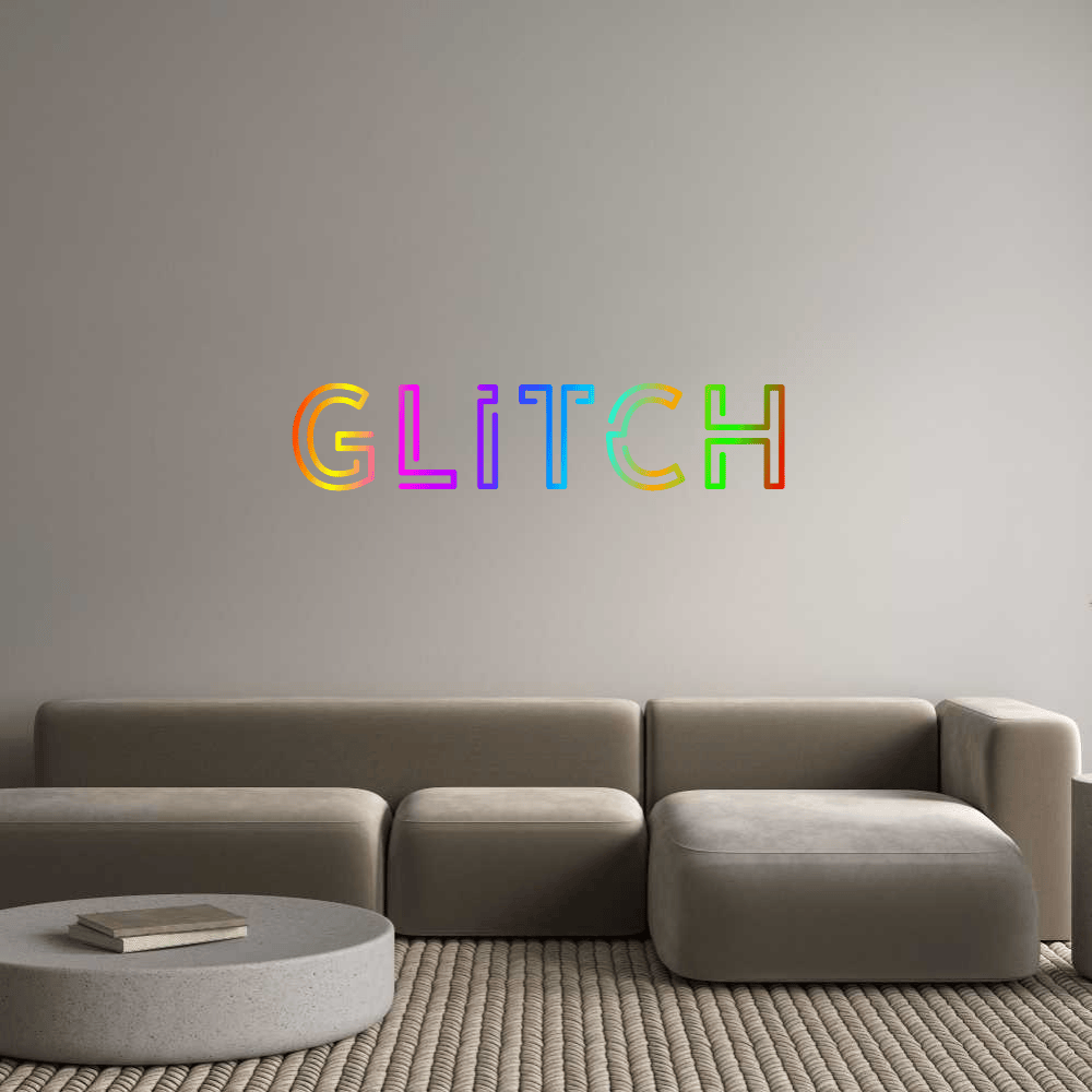 Custom Neon: GLITCH by Neon Icons