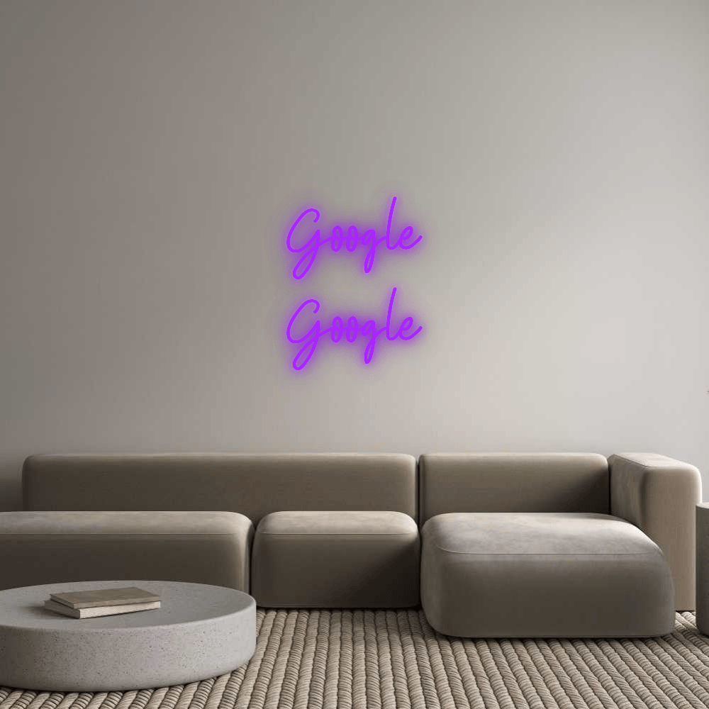 Custom Neon: Google Google by Neon Icons
