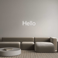 Thumbnail for Custom Neon: Hello by Neon Icons