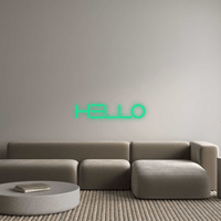 Thumbnail for Custom Neon: Hello by Neon Icons