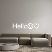 Thumbnail for Custom Neon: Hello by Neon Icons