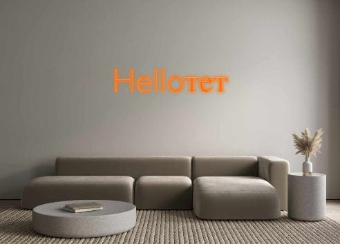 Custom Neon: Helloтет by Neon Icons