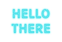 Thumbnail for Custom Neon: Hello
there by Neon Icons