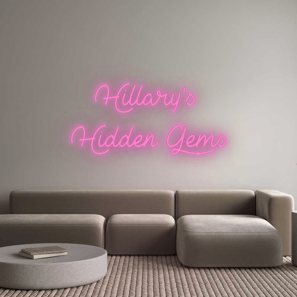 Custom Neon: Hillary's 
H... by Neon Icons