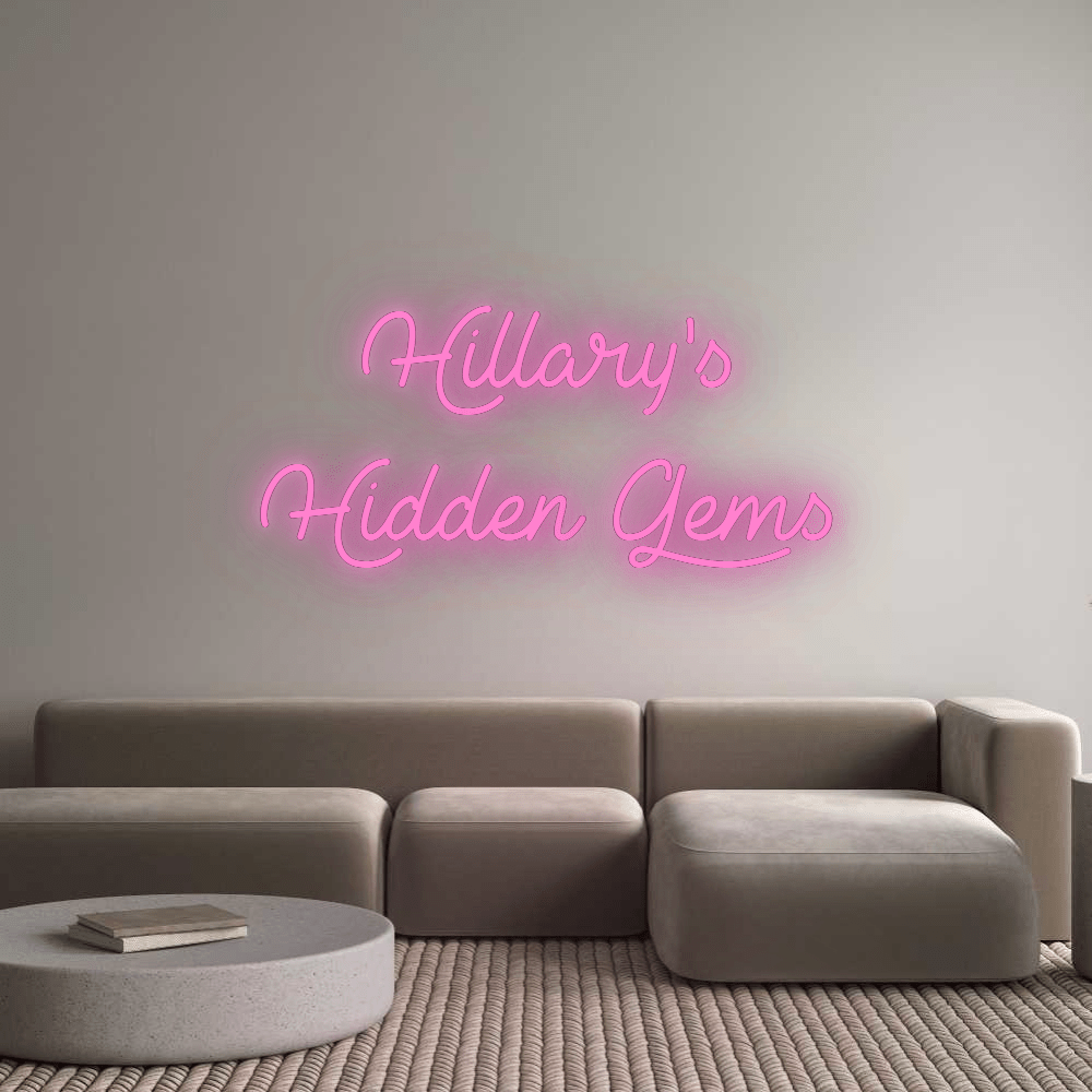 Custom Neon: Hillary's
Hi... by Neon Icons