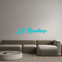 Thumbnail for Custom Neon: LA Raiders by Neon Icons