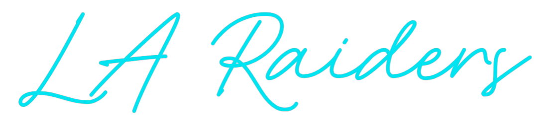 Custom Neon: LA Raiders by Neon Icons