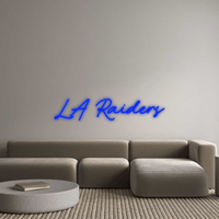 Thumbnail for Custom Neon: LA Raiders by Neon Icons