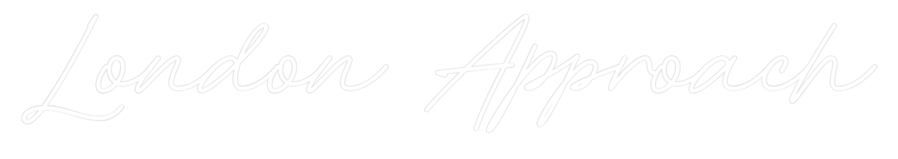 Custom Neon: London Approach by Neon Icons