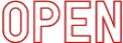 Custom Neon: OPEN by Neon Icons
