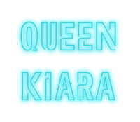 Thumbnail for Custom Neon: Queen 
Kiara by Neon Icons