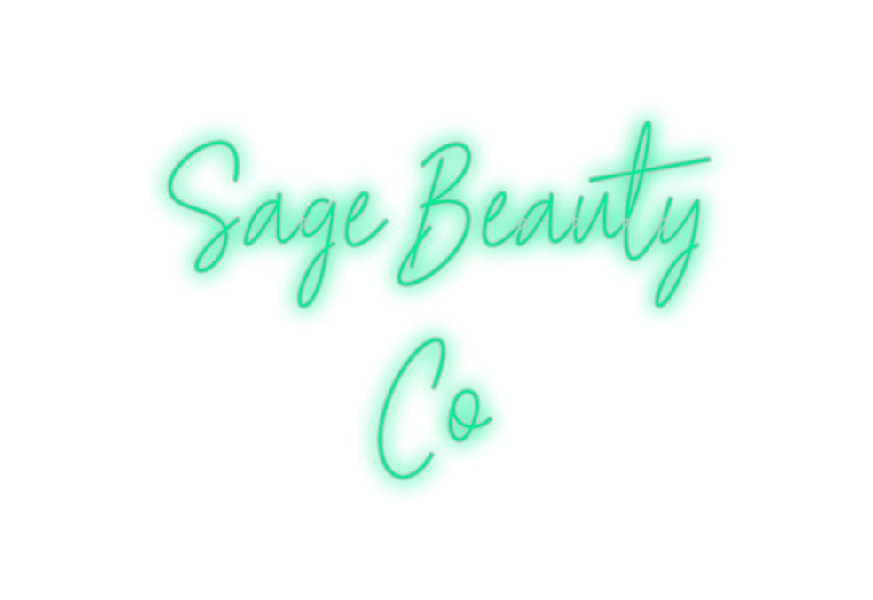Custom Neon: Sage Beauty
Co by Neon Icons