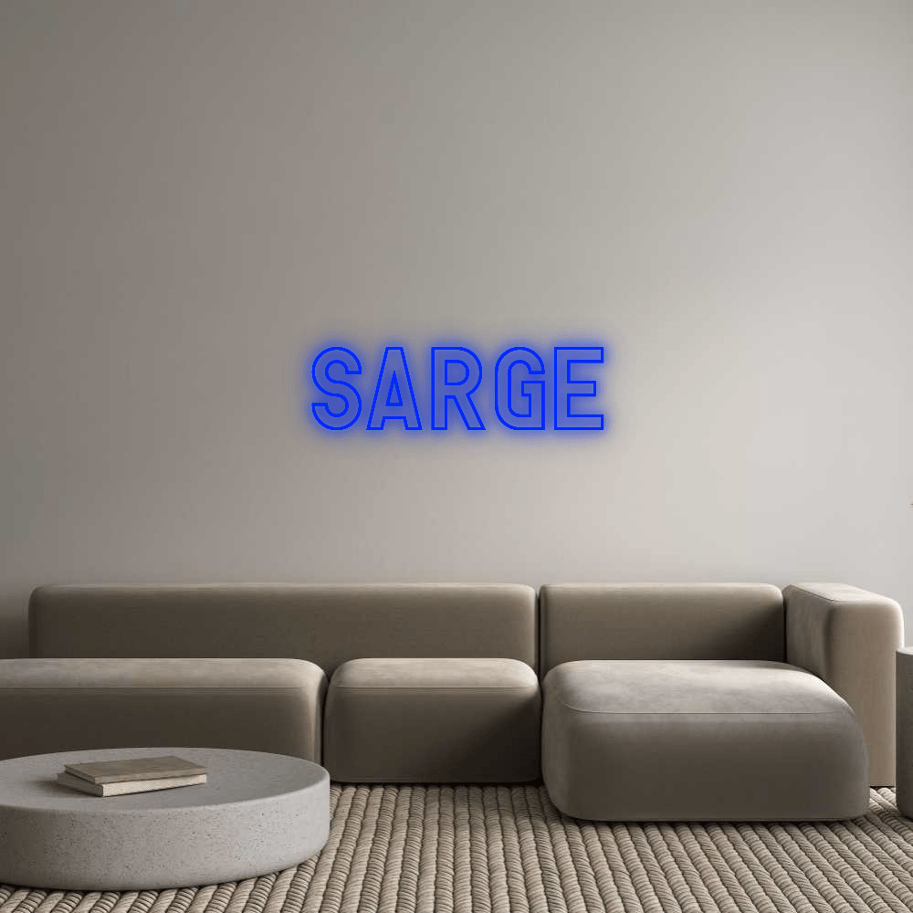 Custom Neon: SARGE by Neon Icons