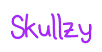 Thumbnail for Custom Neon: Skullzy by Neon Icons