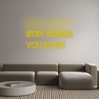 Thumbnail for Custom Neon: STAY SOBER
Y... by Neon Icons