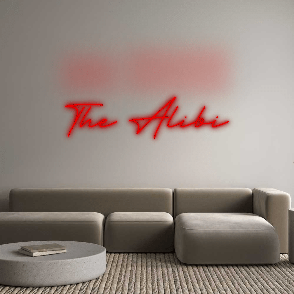 Custom Neon: The Alibi by Neon Icons