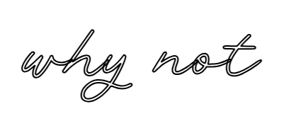 Custom Sign: why not by Neon Icons