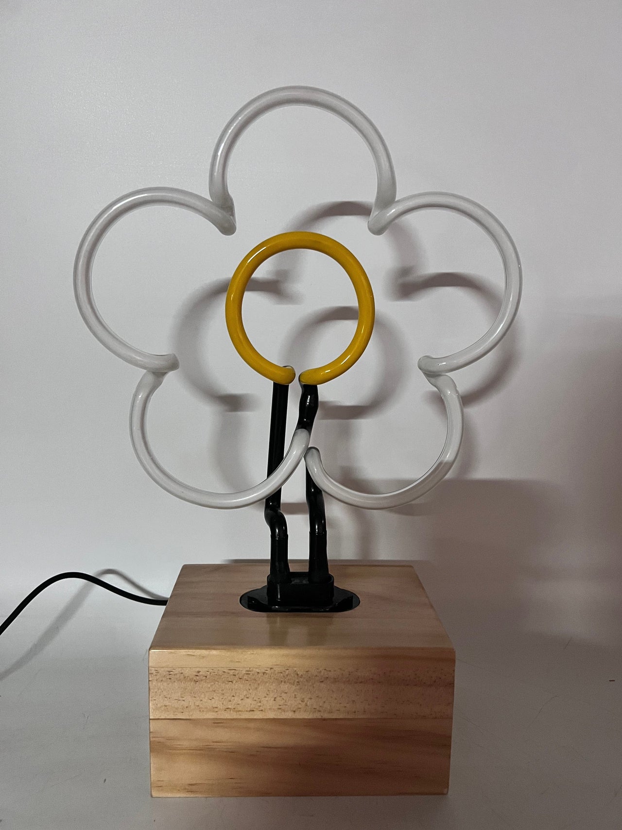 "Flower" Glass Neon Lamp by Neon Icons