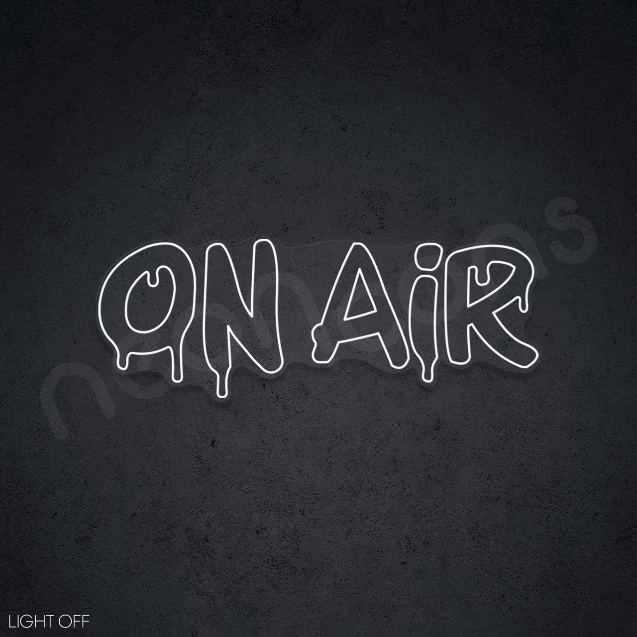 "On Air" Neon Sign by Neon Icons